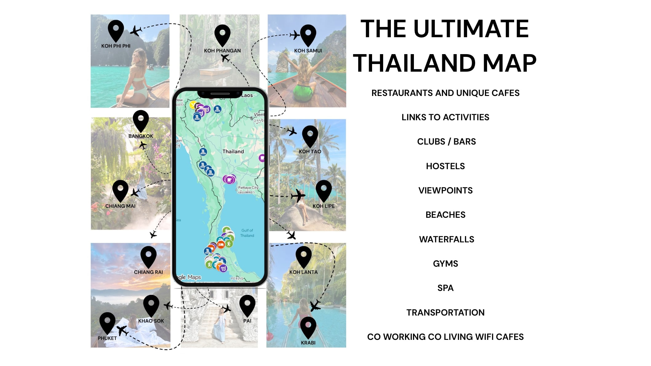 The Ultimate Thailand Map